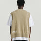 Distressed Knit Tank - Wheat