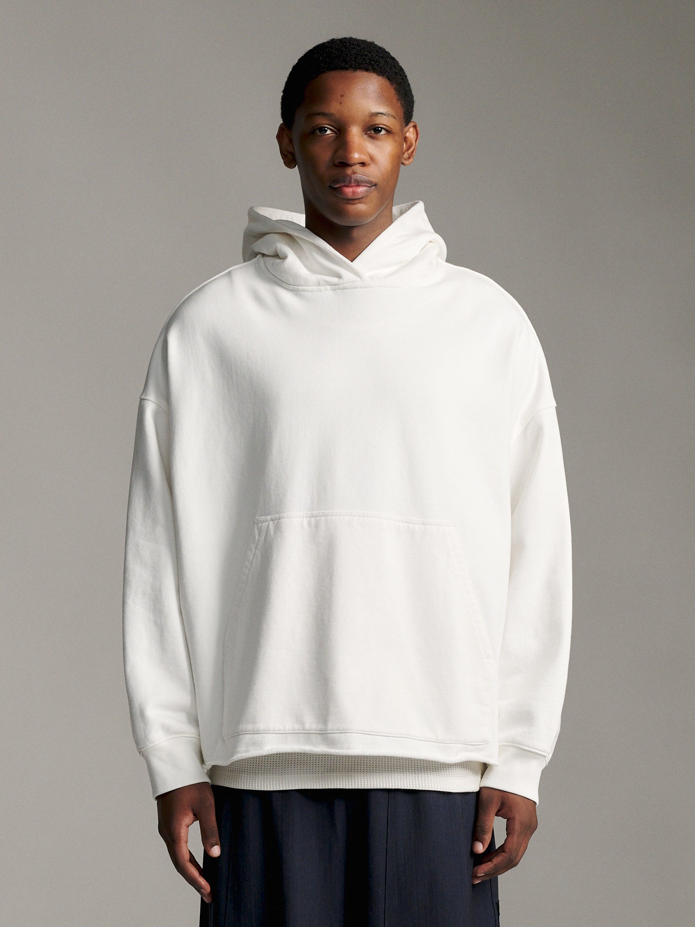 Felt Hood - White