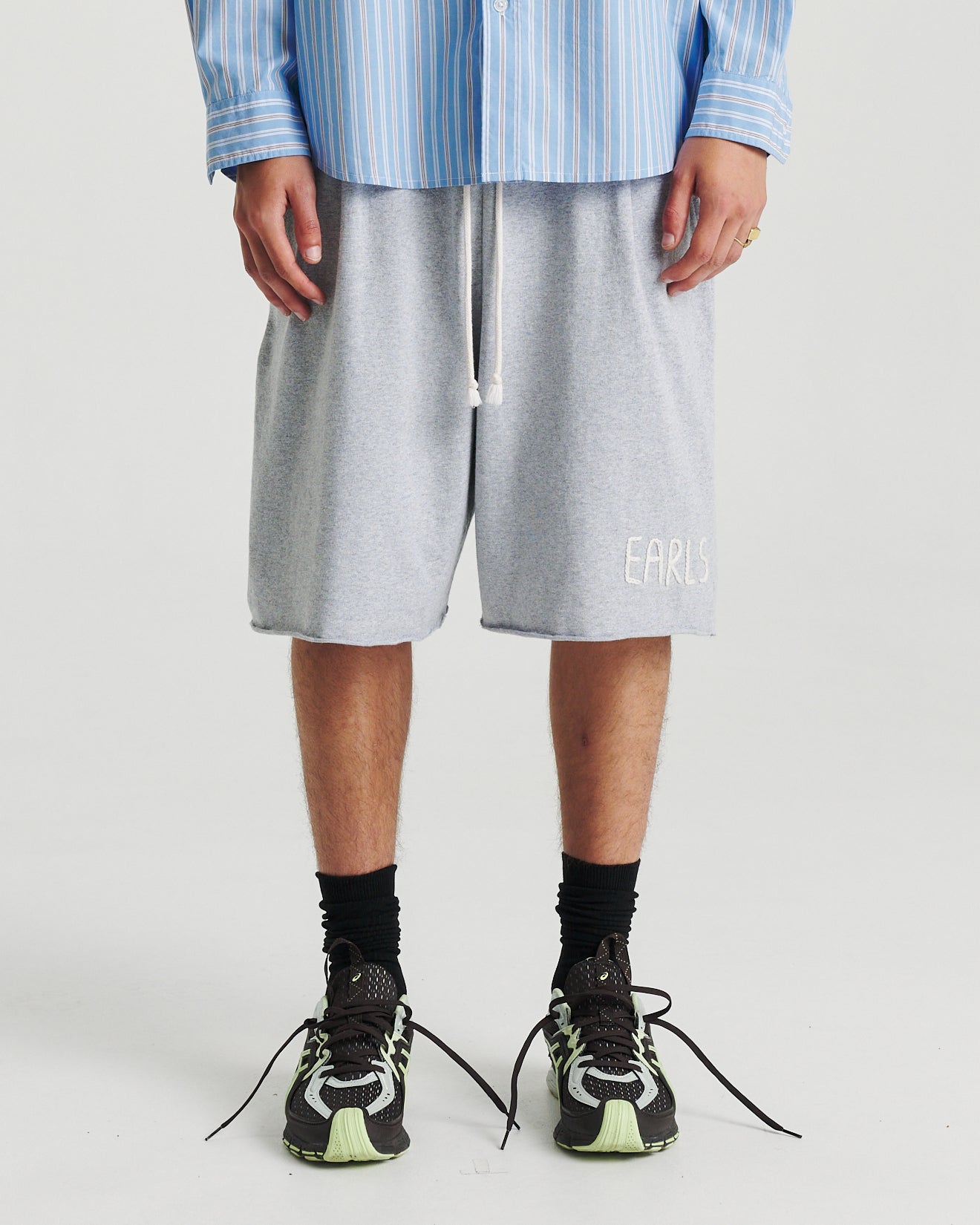 Jersey Easy Short - Grey Marle