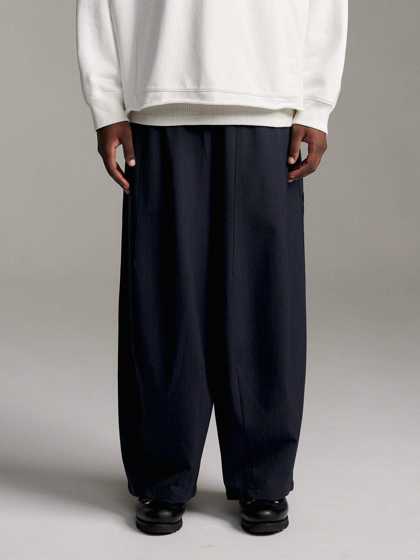 TR Relax Pant - Navy Stripe