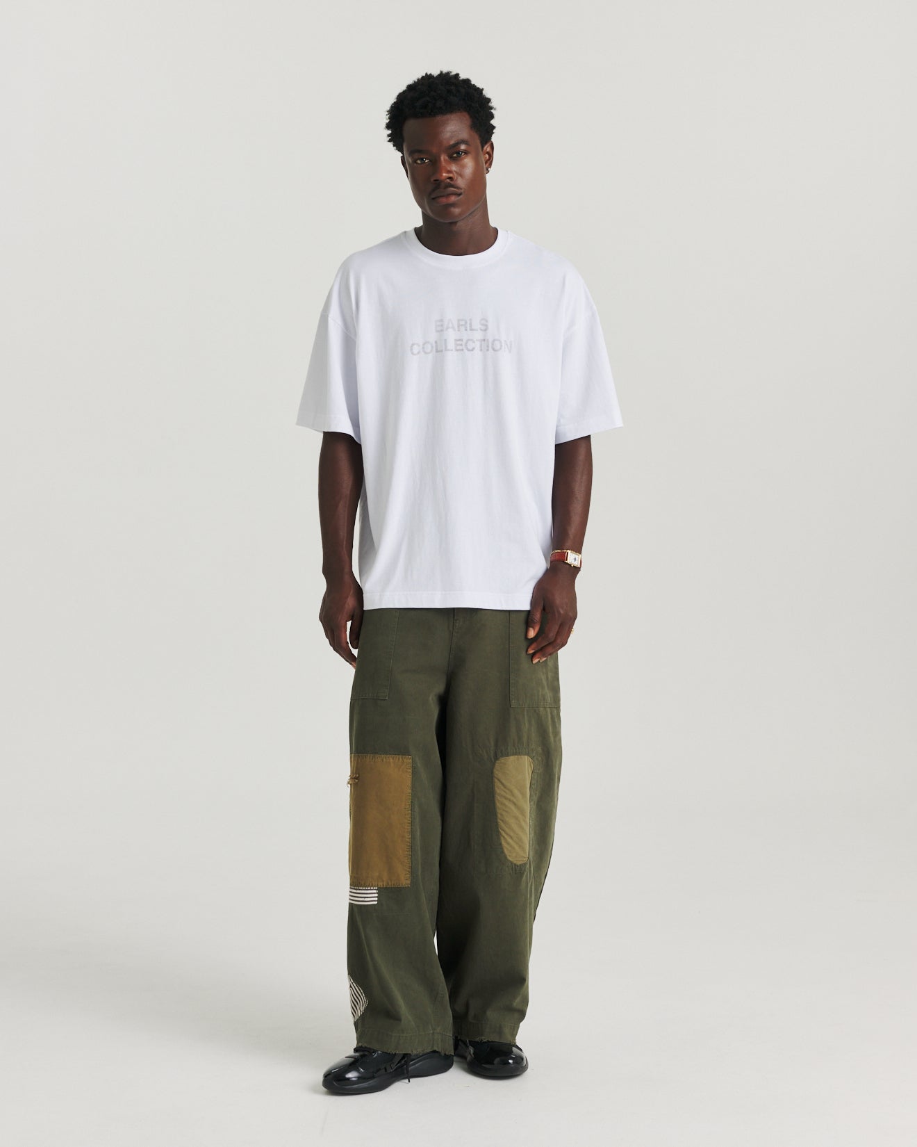 Reverse Print Tee - White