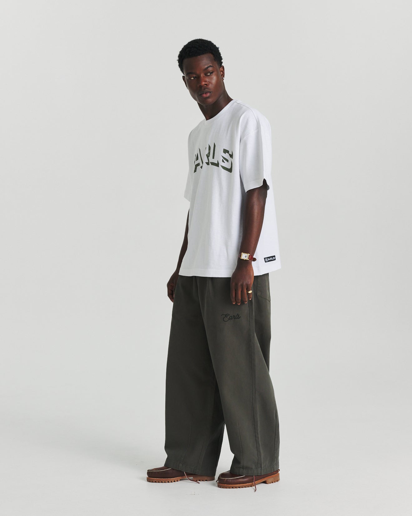 Arch Slub Tee - White