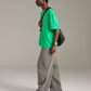 Inverted Tee - Bright Green