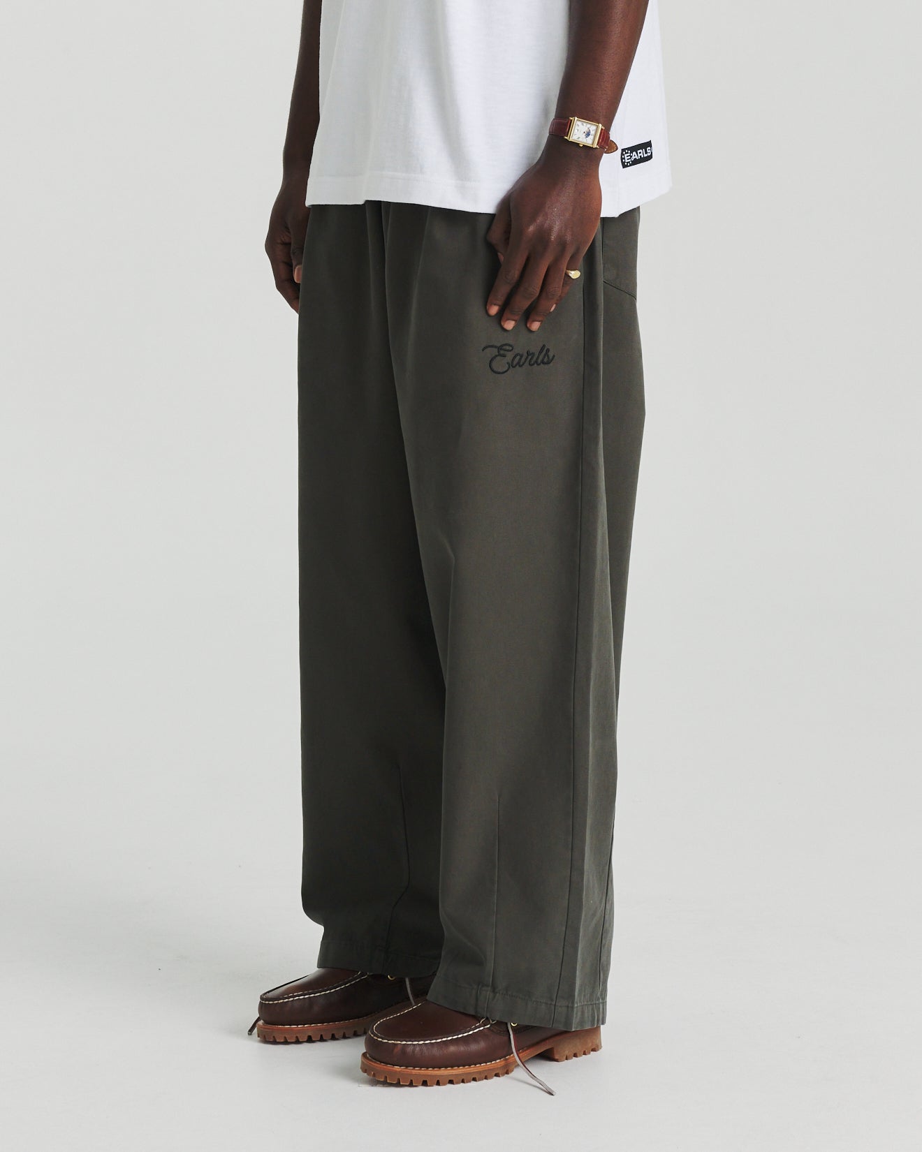 Canvas Easy Pant - Khaki