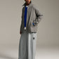 Tweed Overcoat - Grey