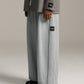 Piped Relax Pant - Dark Grey Marle