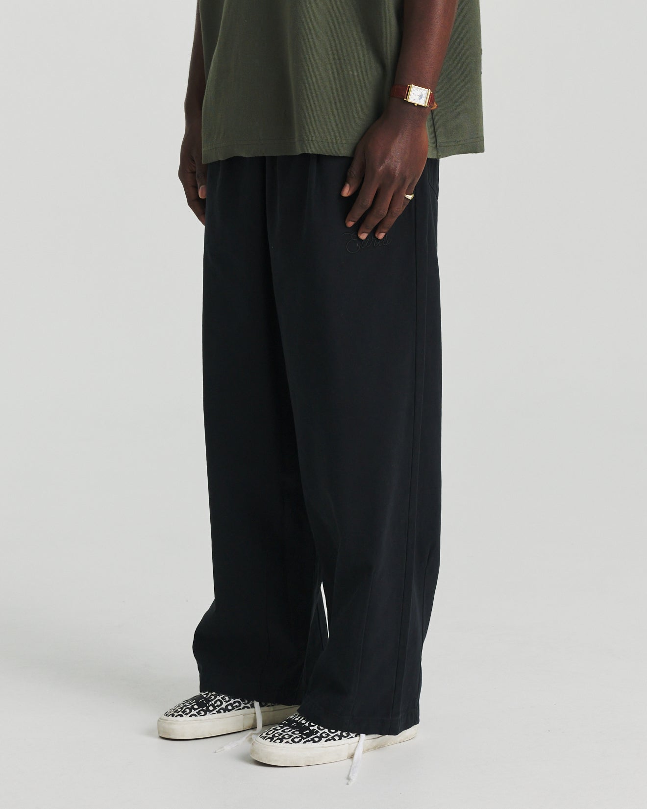 Canvas Easy Pant - Washed Black