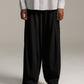 Piped Relax Pant - Black
