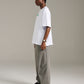 Fine Thread Tee - White