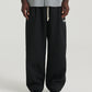 Cotton/Linen Easy Pant - Black