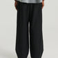 Cotton/Linen Easy Pant - Black