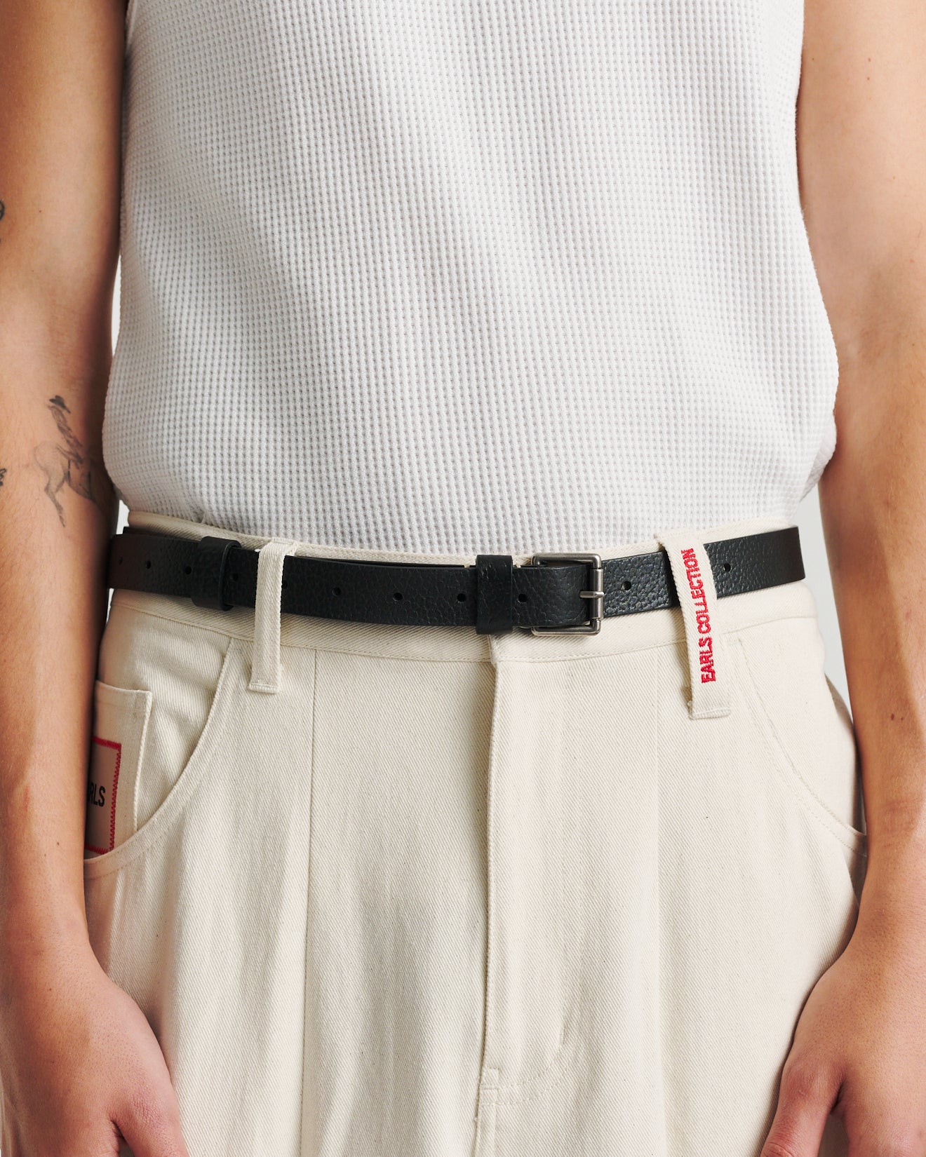 Leather Belt - Black