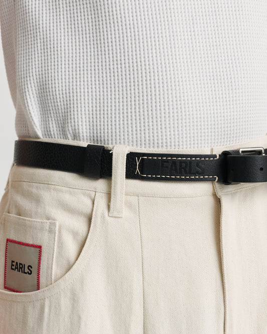 Leather Belt - Black
