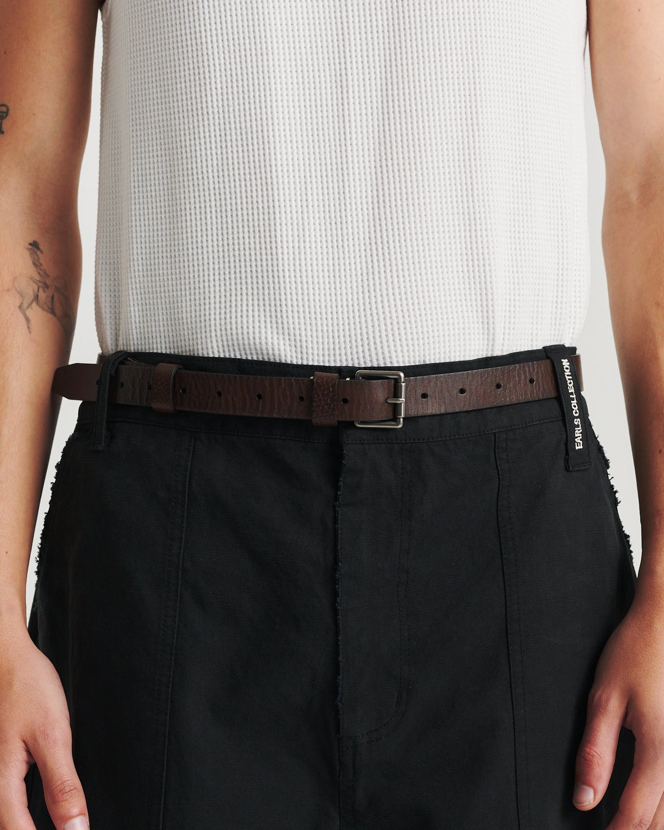 Leather Belt - Brown