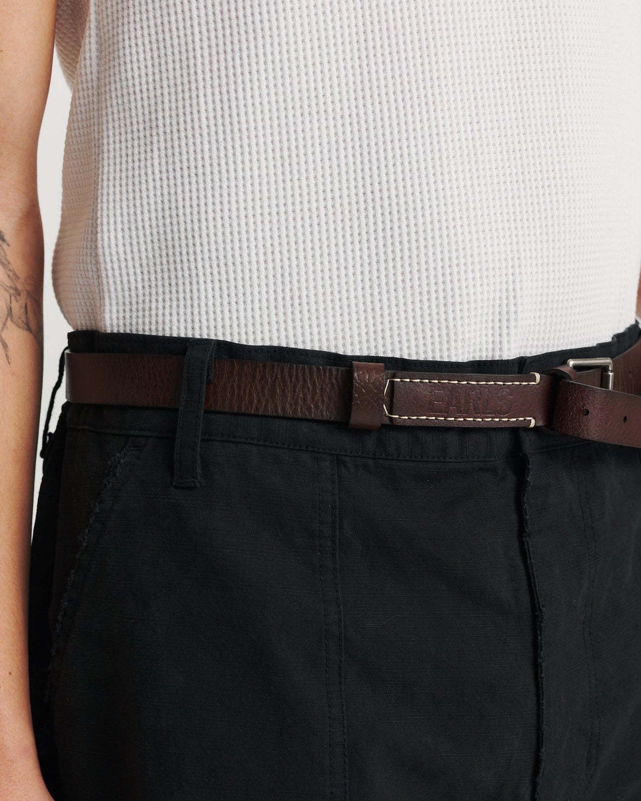 Leather Belt - Brown