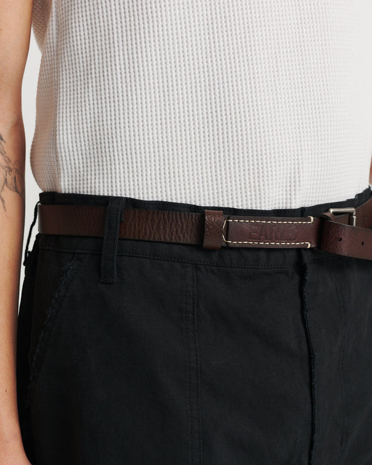 Leather Belt - Brown