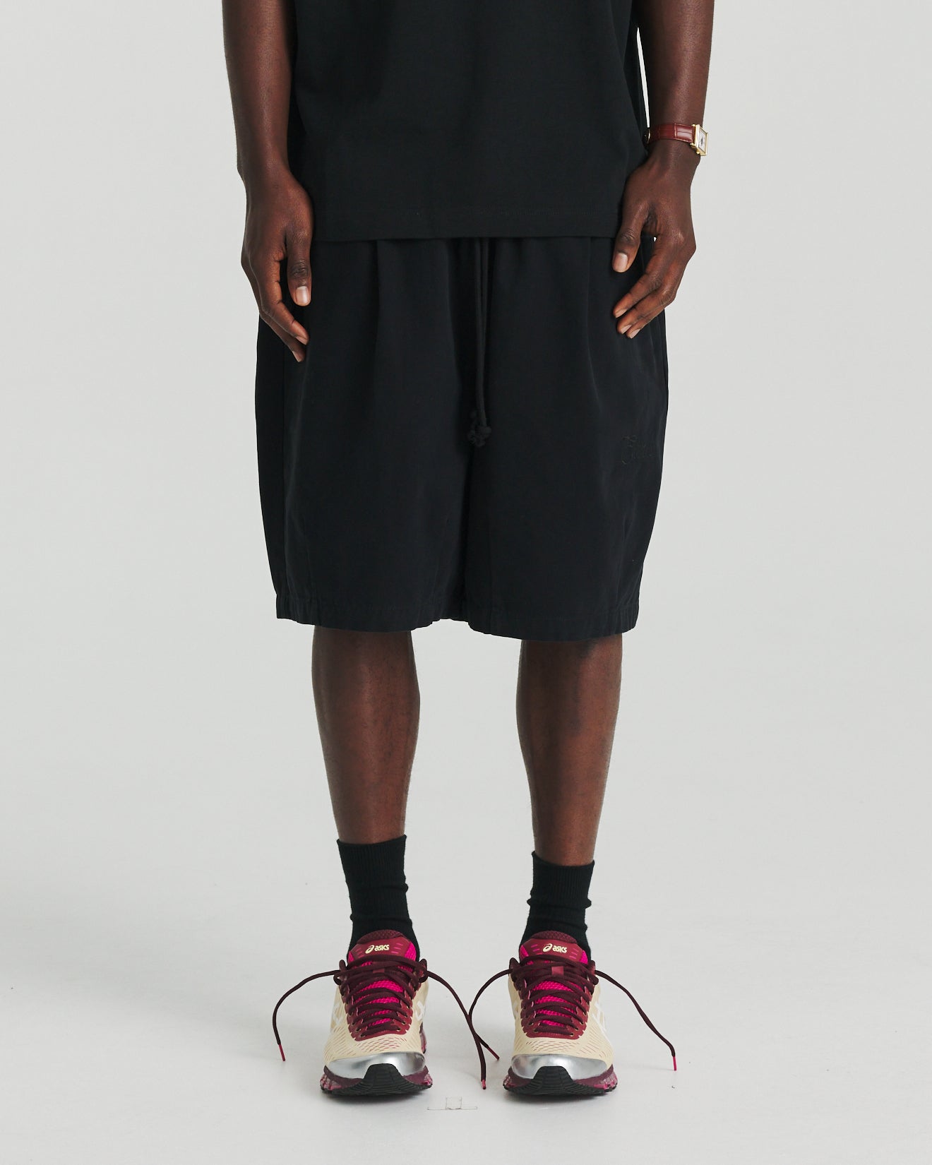 Canvas Easy Short - Washed Black