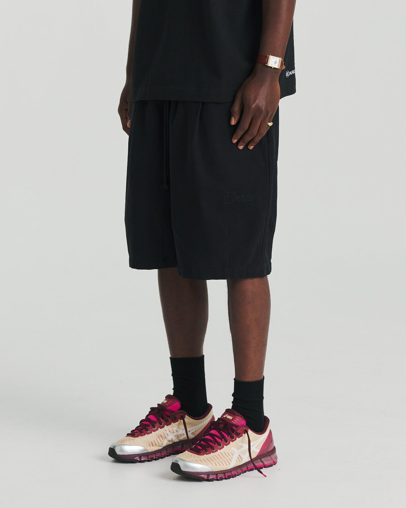 Canvas Easy Short - Washed Black