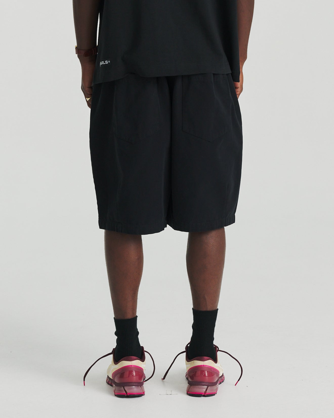 Canvas Easy Short - Washed Black