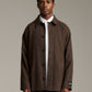 Tweed Overcoat - Deep Brown