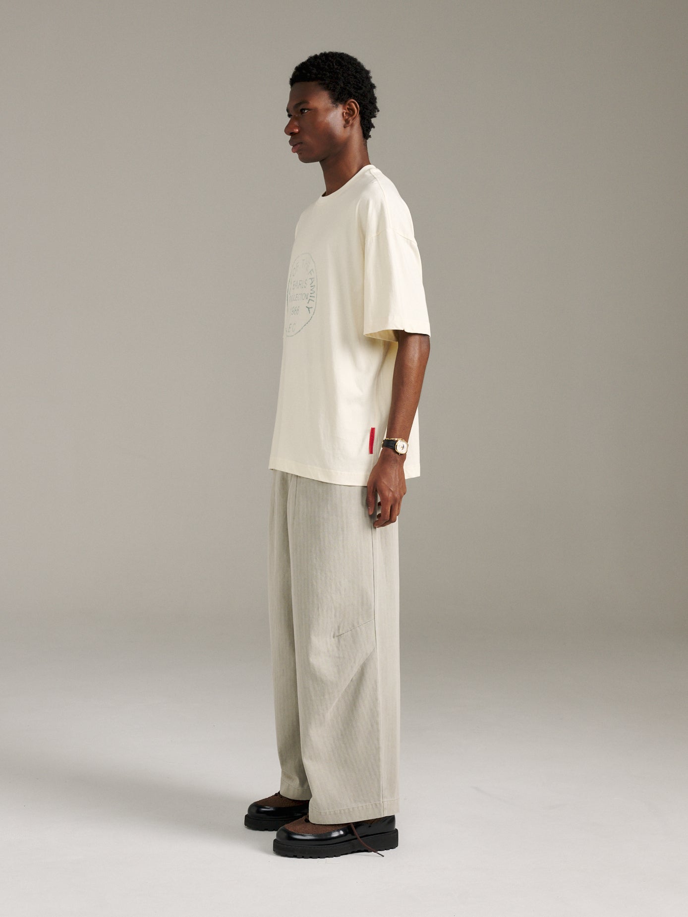 Charlie Pant Herringbone - Birch