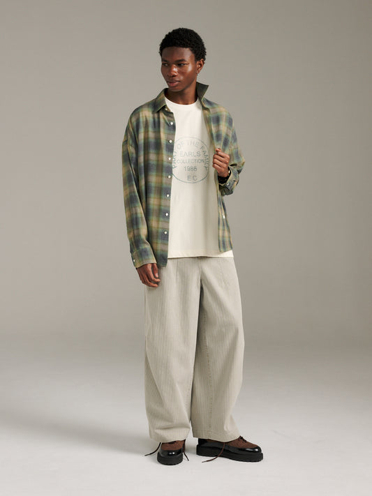 Charlie Pant Herringbone - Birch