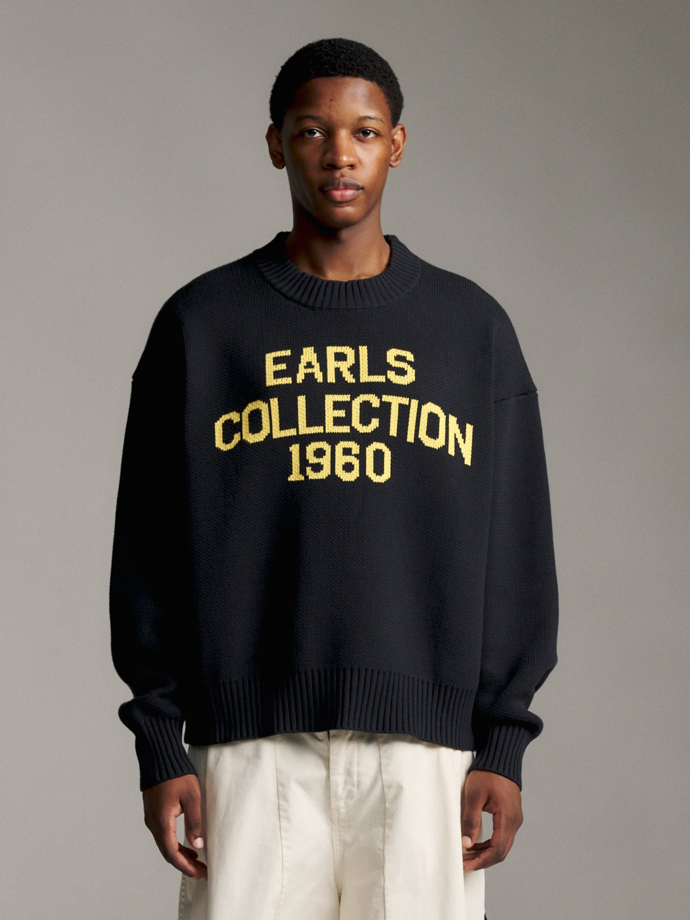 Association Knit - Coal/Gold