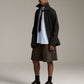 Tweed Relax Short - Deep Brown