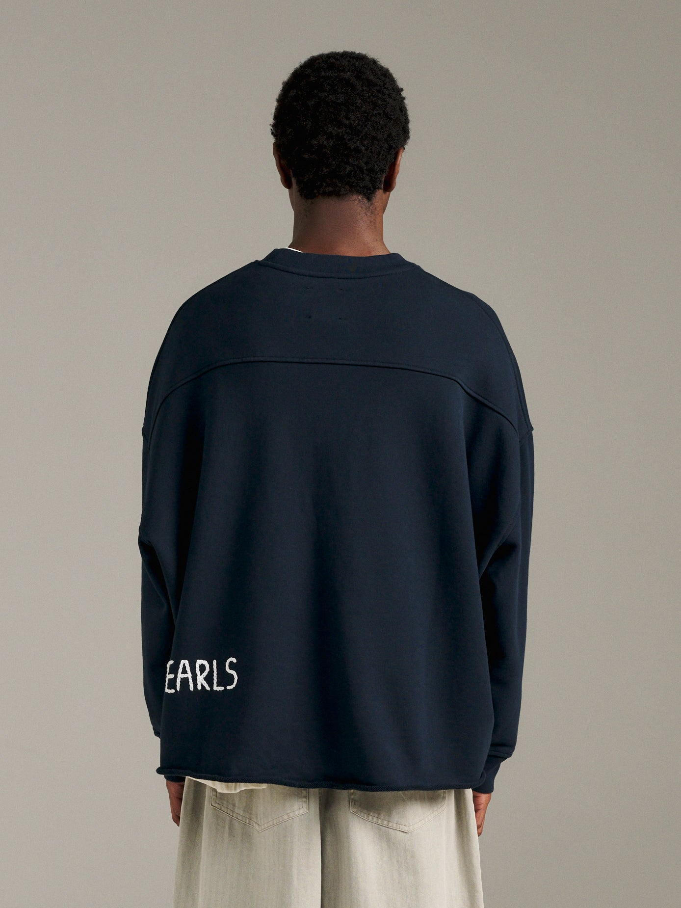 Raw Edge Crew - Navy