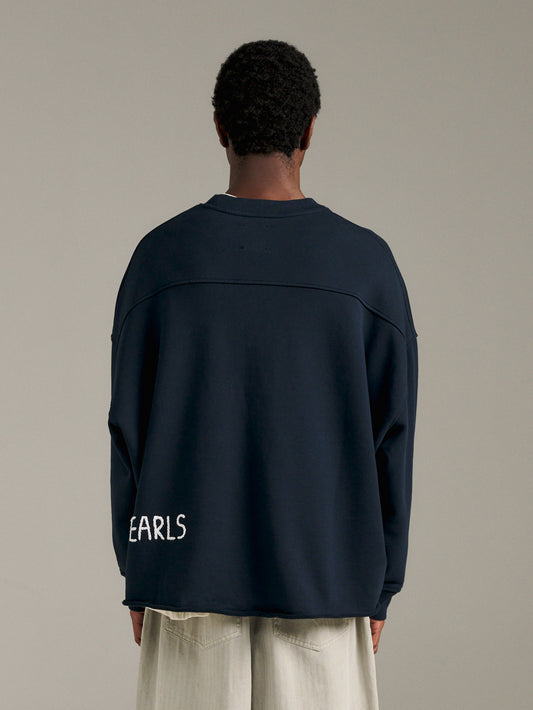Raw Edge Crew - Navy