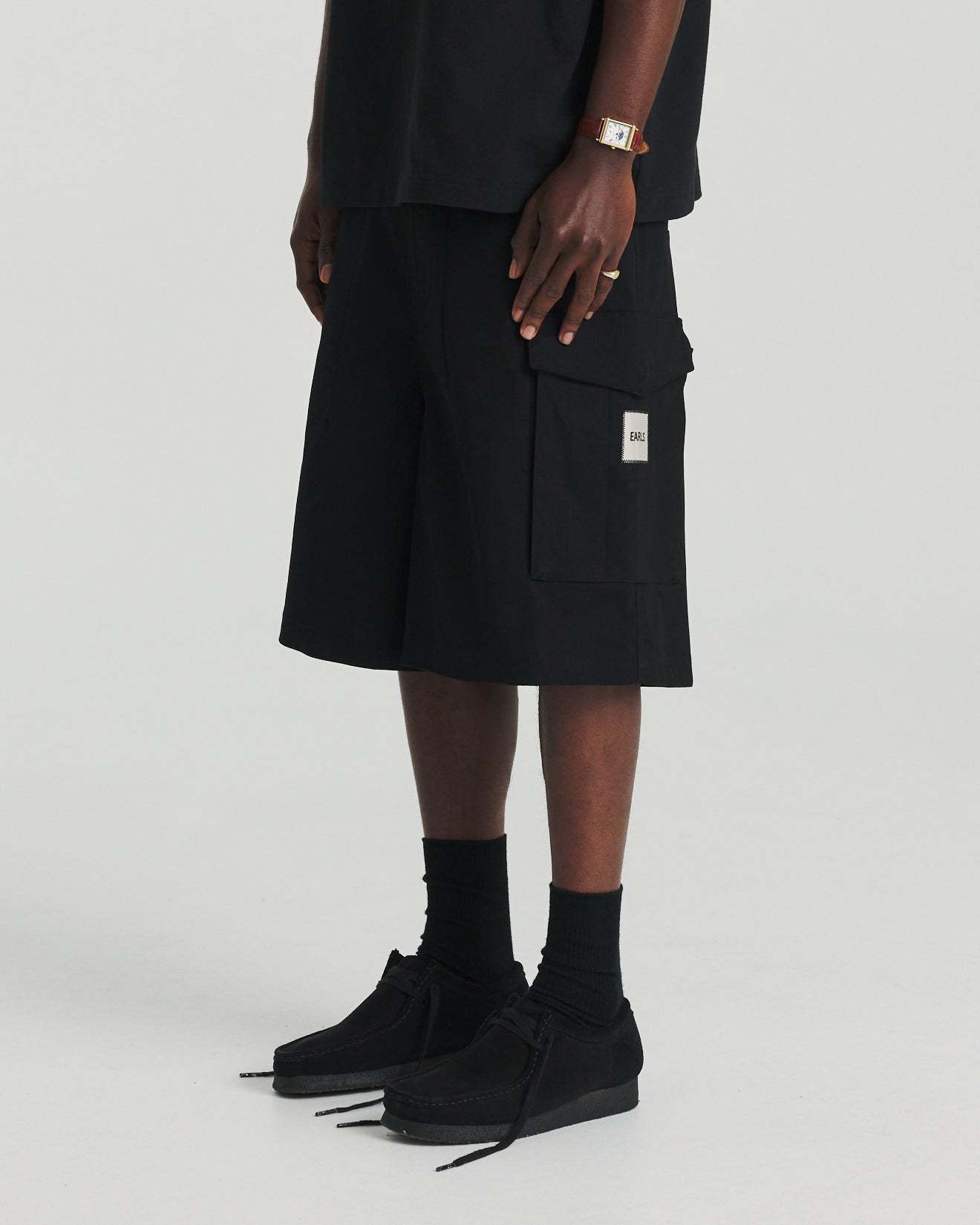 Cargo Charlie Short - Black