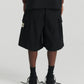 Cargo Charlie Short - Black