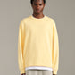 Raw Edge Crew - Pale Yellow