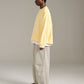 Raw Edge Crew - Pale Yellow
