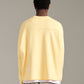 Raw Edge Crew - Pale Yellow