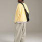 Raw Edge Crew - Pale Yellow