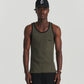 Icon Singlet - Contrast Khaki