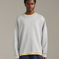 Raw Edge Crew - Grey Marle