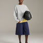 Raw Edge Crew - Grey Marle