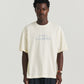 Reverse Print Tee - Off  White