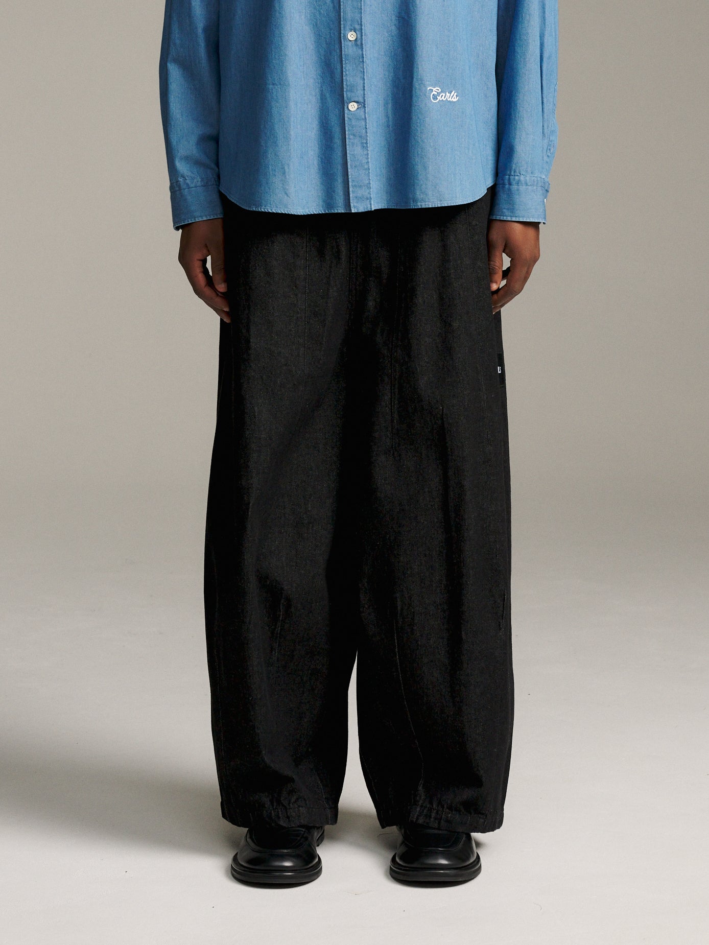 Denim Relax Pant - Rinsed Black
