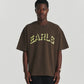 Arch Slub Tee - Brown