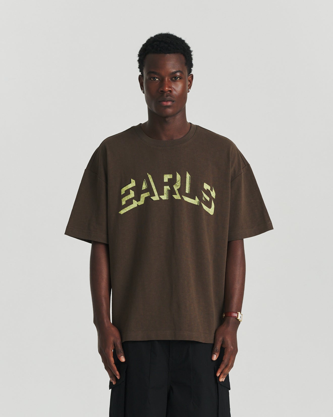 Arch Slub Tee - Brown
