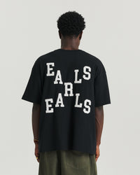 Felt Tee - Black/White