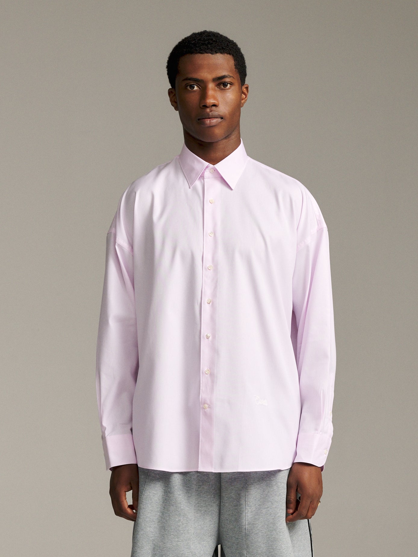 Pinpoint Oxford Shirt - Pale Pink