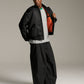 Gathered Bomber - Black/Burnt Orange