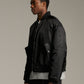 Gathered Bomber - Black/Burnt Orange