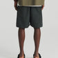 Seersucker Swim Short - Black