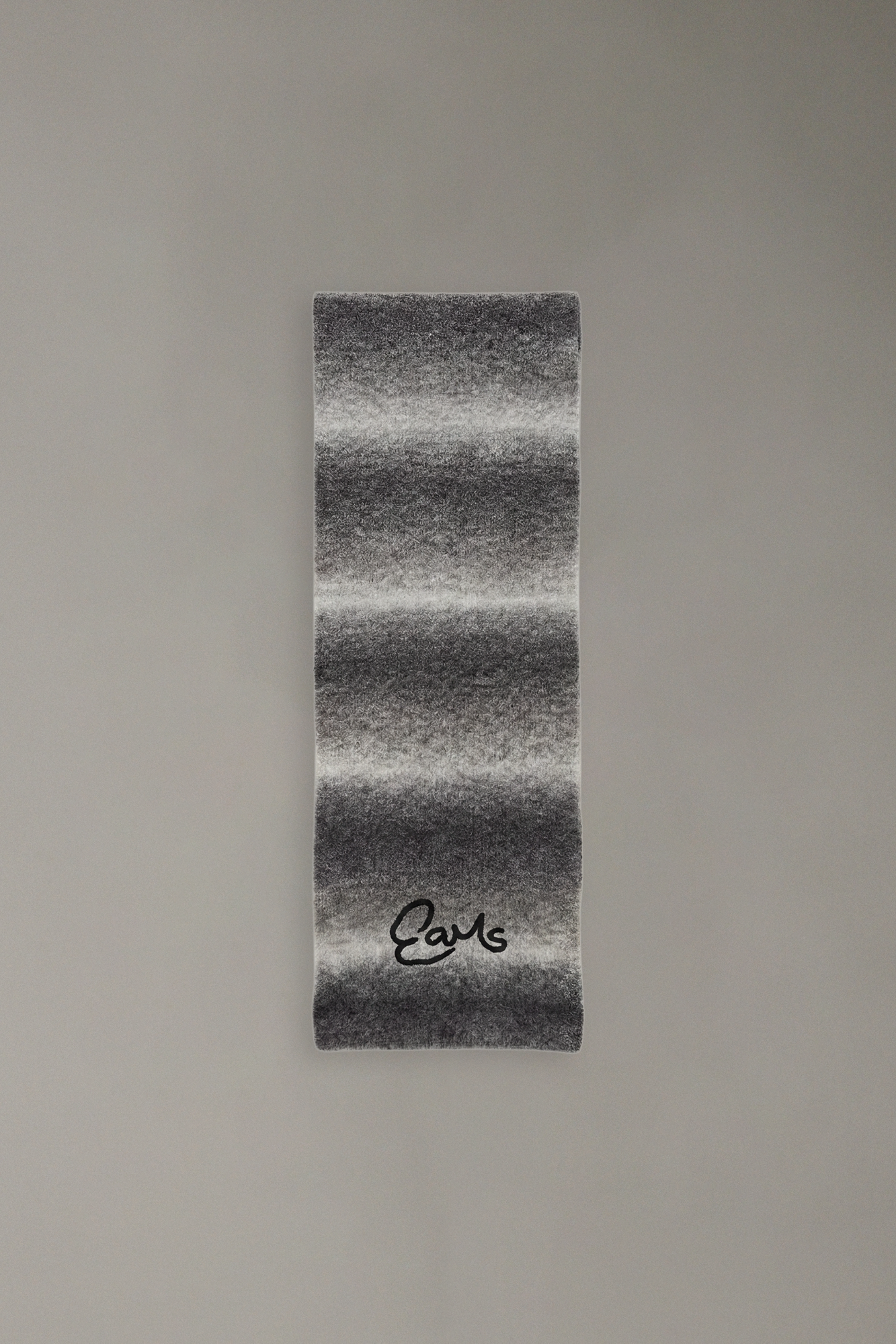 Ombre Knit Scarf - Greyscale