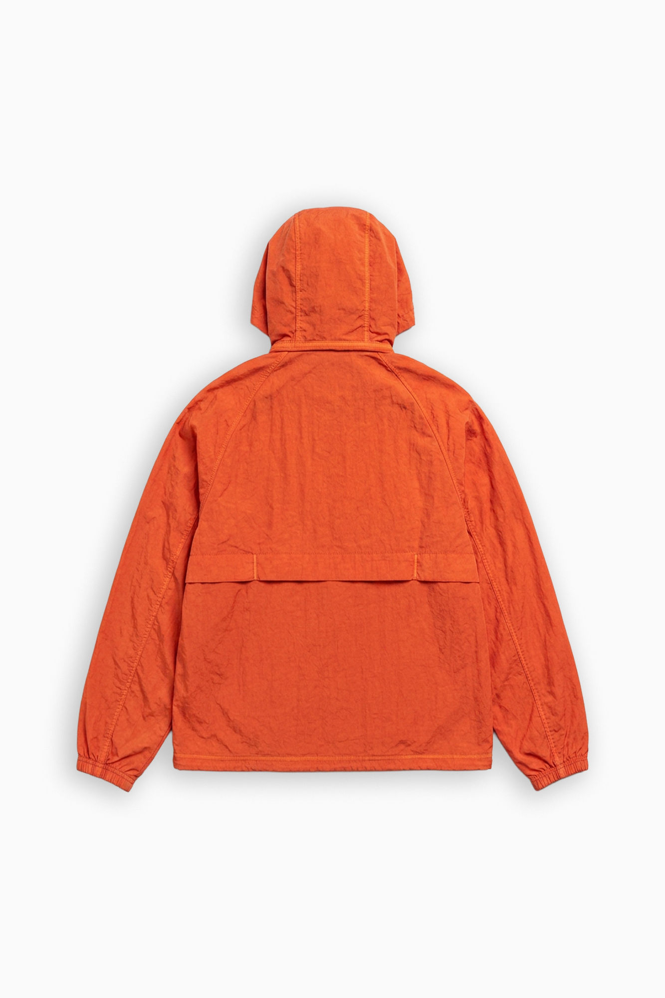 Nylon Zip Hood - Brick